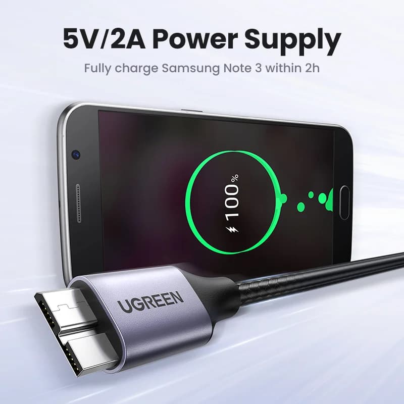 USB 3.0 Micro-B кабел за бързо зареждане и данни
