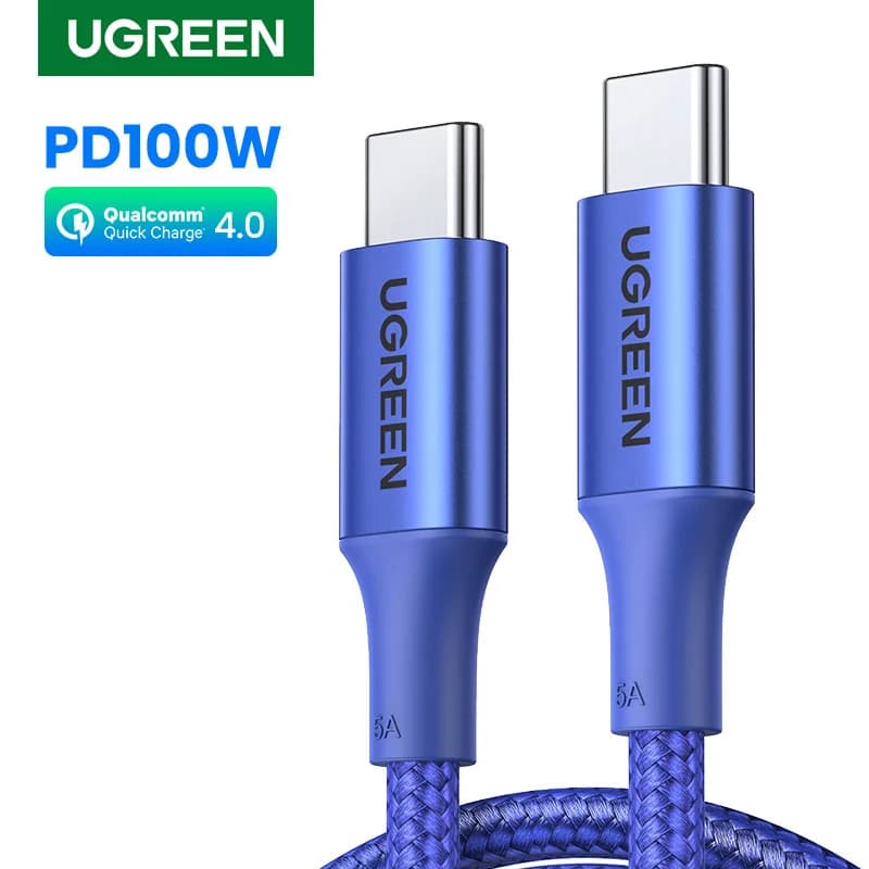 Кабел 100W USB-C към USB-C PD