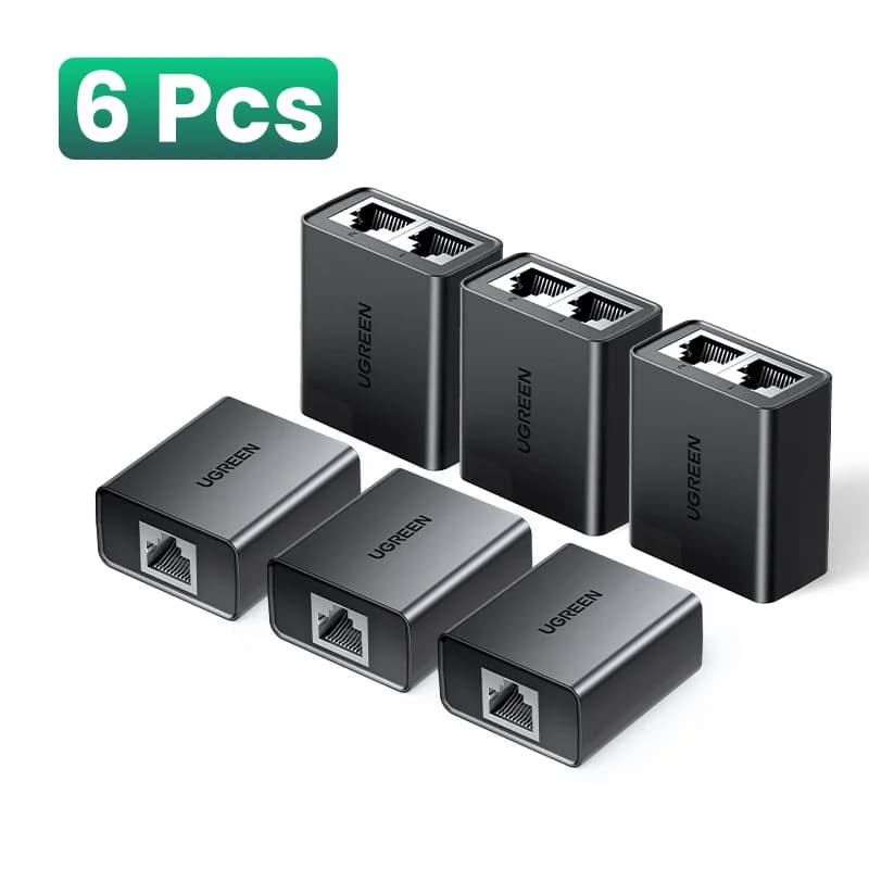 RJ45 Ethernet разклонител 1 към 2 мрежов адаптер