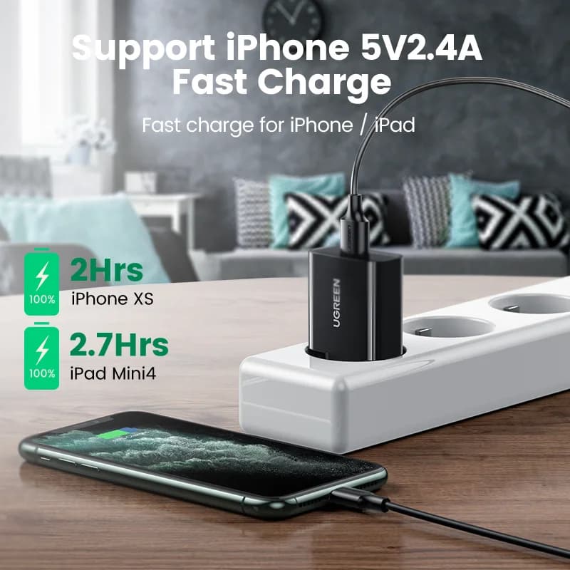18W USB стенно зарядно с Quick Charge 3.0