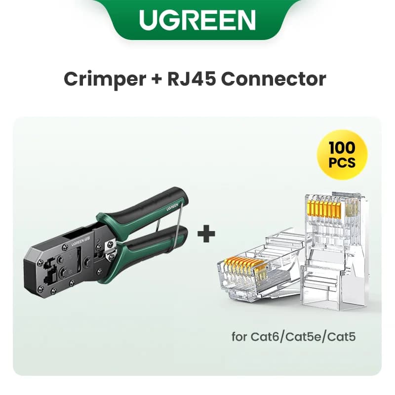 Инструмент за пресоване RJ45 за Ethernet кабели CAT6/7