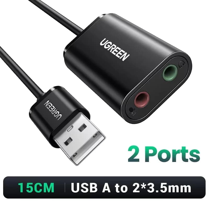 Външен USB аудио интерфейс звукова карта