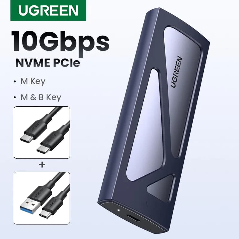 Кутия за M.2 NVMe SSD USB-C 5Gbps