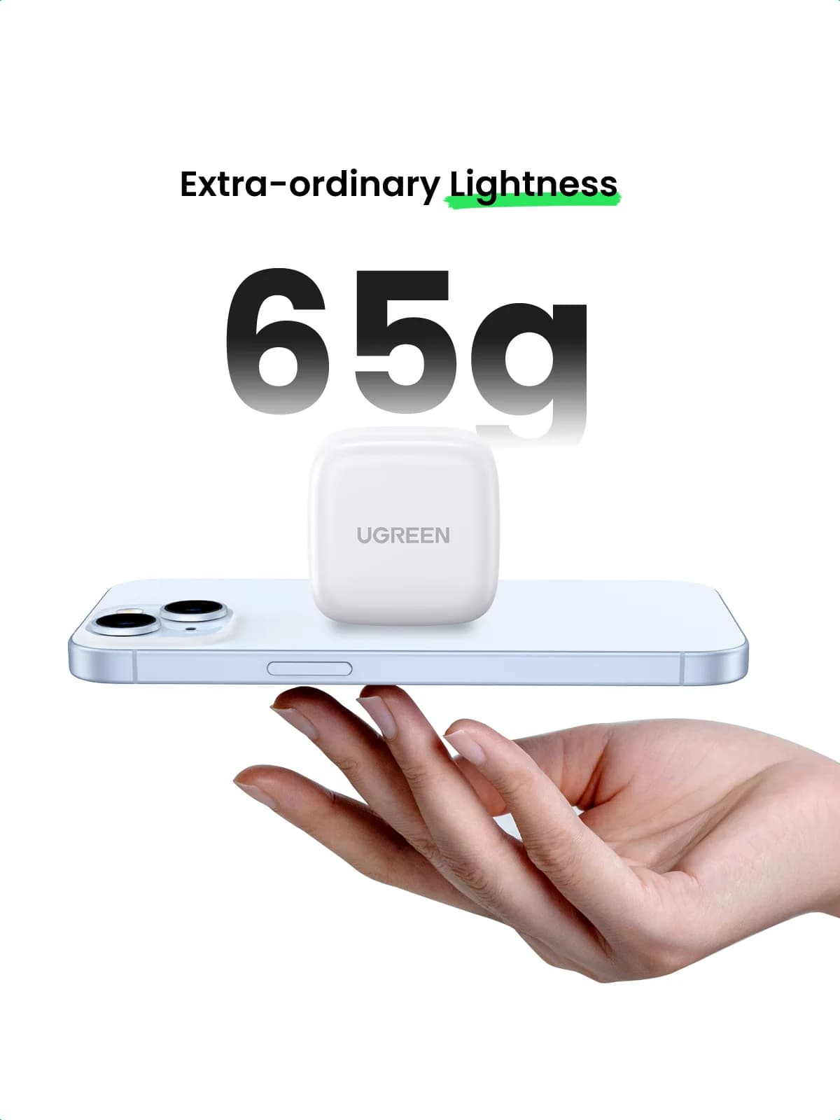 Бързо зарядно 20W USB-C с UK щепсел