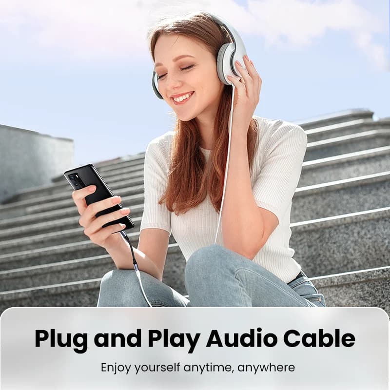 USB-C към 3.5mm DAC адаптер за слушалки