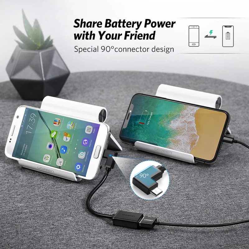 Кабел-адаптер Micro USB OTG