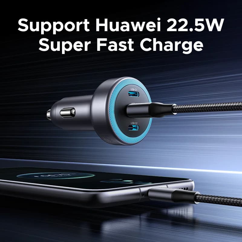 30W USB-C PD автомобилно зарядно устройство