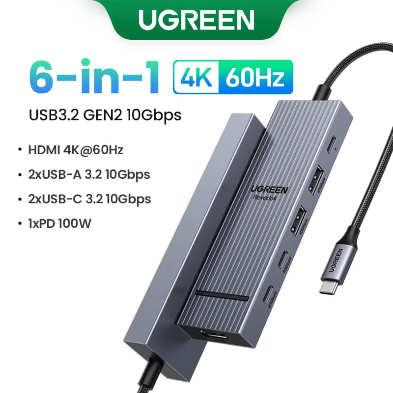 USB-C хъб с 4K HDMI и 100W PD