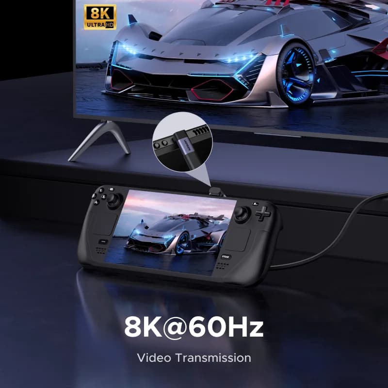 Комплект от 2 броя ъглов адаптер USB-C към USB-C